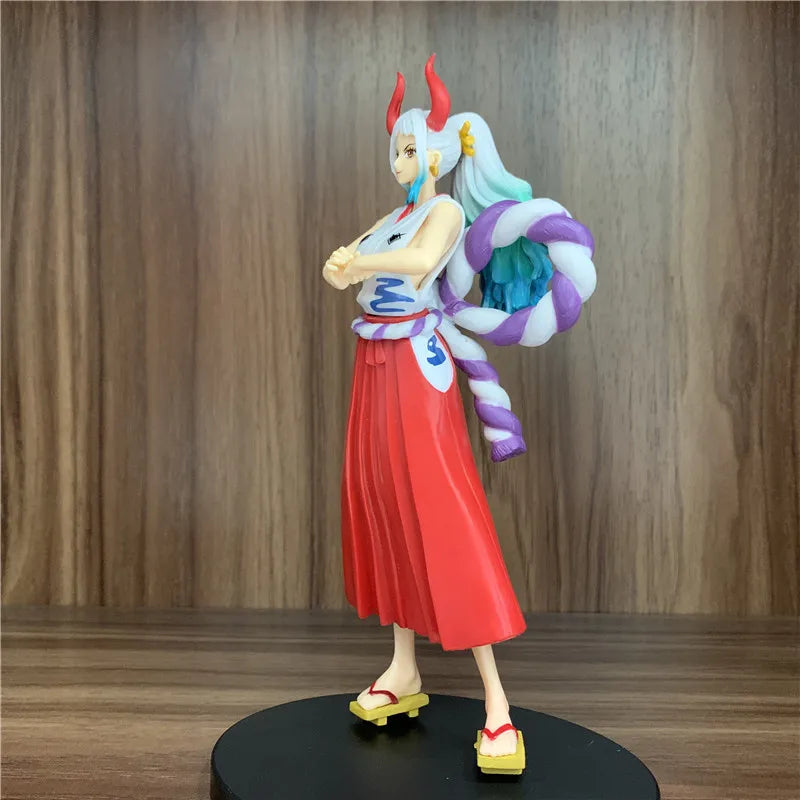 Neue One Piece Figur Ninja Nami PVC Figuren OP Tama Luffy Yamato Kaidou Zoro Sanji Usopp Law Newgate Modell Geschenk Spielzeug