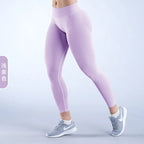 Damen High Waist Nahtlose Yoga Leggings Bauchkontrolle Po-Lifting Workout Hose Weiche Athletic Leggings für Fitnessstudio Fitness Laufen