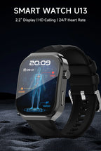 LIGE 2026 Neue KI-Gesundheitsdiagnose Smartwatch Blutfett Harnsäure Bluetooth-Anruf Blutdruck Gesundheits-Smartwatch Herren Damen