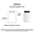 Neue HDPE 200ml 90 Kapseln DHA Vitamin Tabletten Hochseefischöl Kapseln Lebensmittelqualität Nahrungsergänzungsmittel Flasche