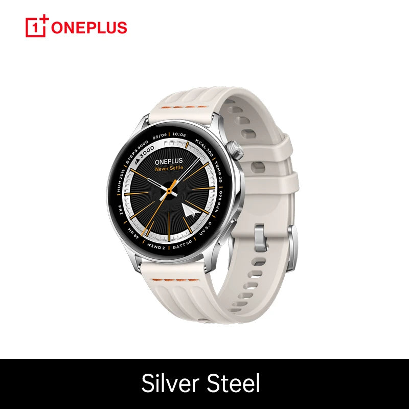 OnePlus Watch lite Smartwatch, 1,46 Zoll Display, 59 g, 10 Tage zuverlässige Akkulaufzeit, Herzfrequenz, Blutsauerstoffüberwachung