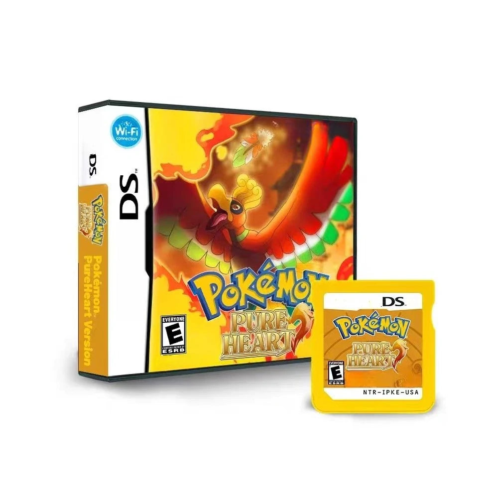 NDS-Spielkarte, Pokémon-Serie Platin, Pure Heart, True Soul, Conquest, Garbage Gold, Neue Version Englisches Spiel