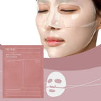 1/2/5 St. Bio-Collagen Gesichtsmaske Hydratisierende Nacht-Hydrogel Feuchtigkeitsspendende Gesichtsmaske VC Aufhellend Anti-Aging Hautpflege