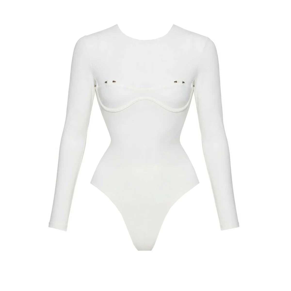2026 2tlg. sexy Damen-Badeanzug, einteilig, weibliche Bademode, unifarben, Biquini, hoch geschnitten, Monokini, Push-Up-Badeanzüge, Strandmode
