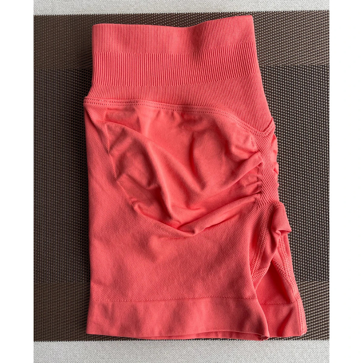 TKITK Shorts Nahtlose Yogahosen Damen Fitness Outfits Shark Bite Shorts für Fitnessstudio Laufen Radfahren Leggings