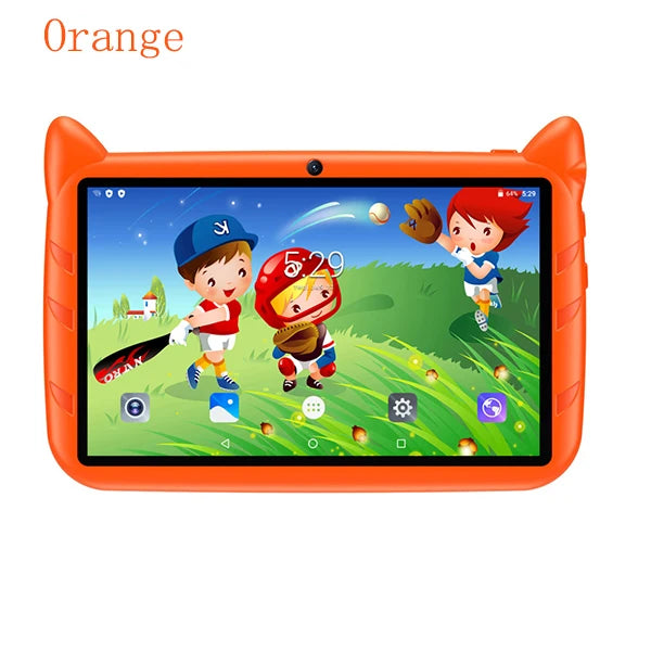 Neue 7 Zoll 5G WiFi Kinder-Tablets Quad Core 4GB RAM 64GB ROM Dual Kameras Android 13.0 Lern-Tablet PC 4000mAh