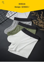 GTOPX MAN Baumwoll-Boxershorts mit Balltasche, Unterwäsche, große Taschen, sexy Unterhosen für Erwachsene