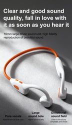 Air-Conduction-Stereo-Kopfhörer Kinder Open-Ear-Bluetooth-6.0-Ohrhörer Drahtlose Geräuschunterdrückung Lern-Musik-Headset Ohrbügel