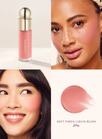 Rare Beauty Soft Pinch Liquid Blush Seidig und geschmeidig aufzutragen, langanhaltend, voluminös, perfekt getönte Röte, nahtlos, matt, taufrisches Make-up