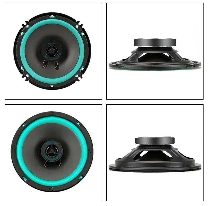 4/5/6,5 Zoll Universal Auto Koaxiallautsprecher HiFi Automotive Audio Full Range Frequenz Subwoofer Verbesserter Auto Stereo Sound