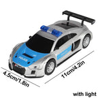 Analog Slot Car Rennen R8 Polizei 1 43 Set Elektrisches Auto Geschenk Kinder für Scalextric Compact Go Ninco Scx Cars Spielzeug