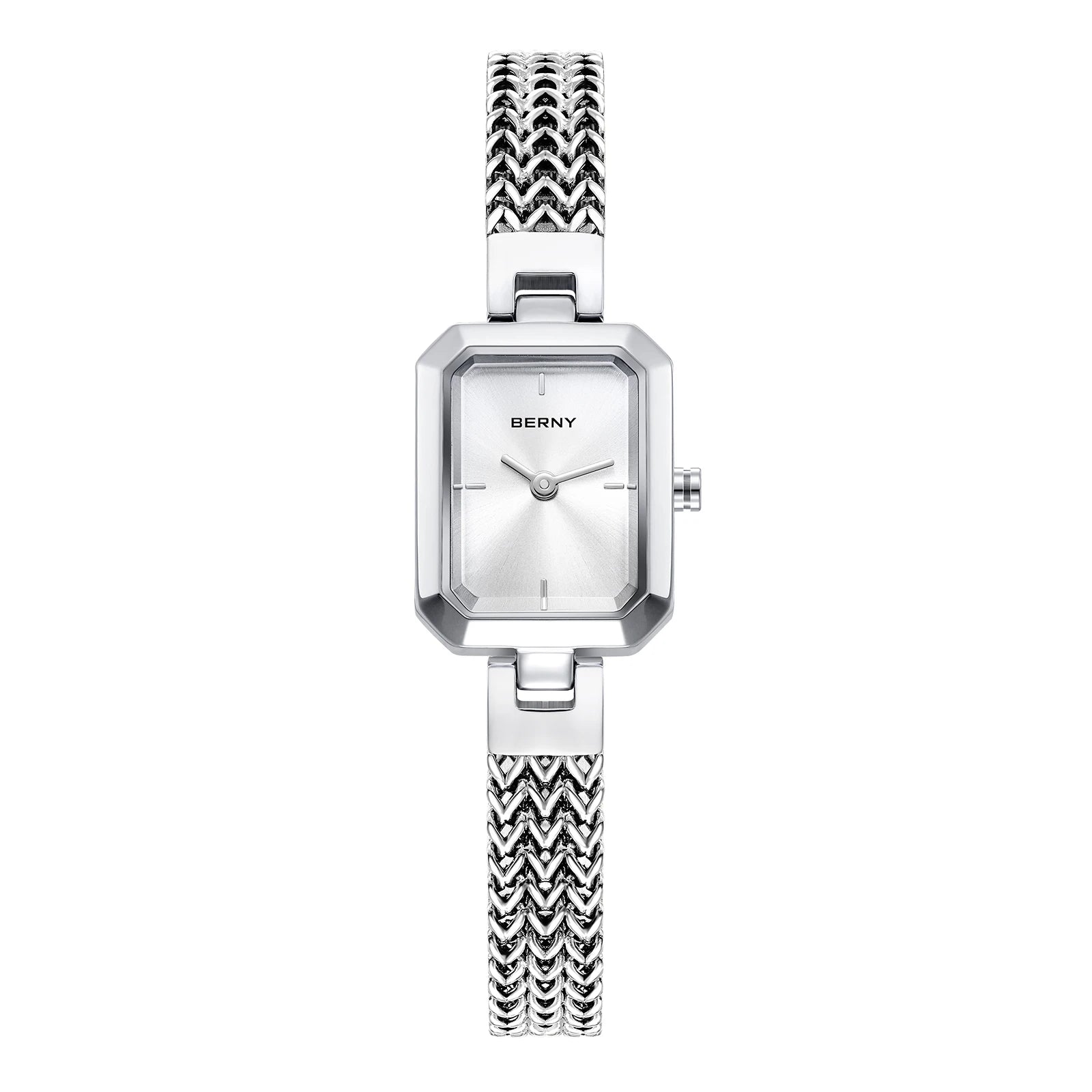 BERNY Square Women Wristwatch Luxury Fashion Quartz watches Minimalist Rectangle Mini Dial Stainless Steel Jewelry Women's Watch Hauptbild