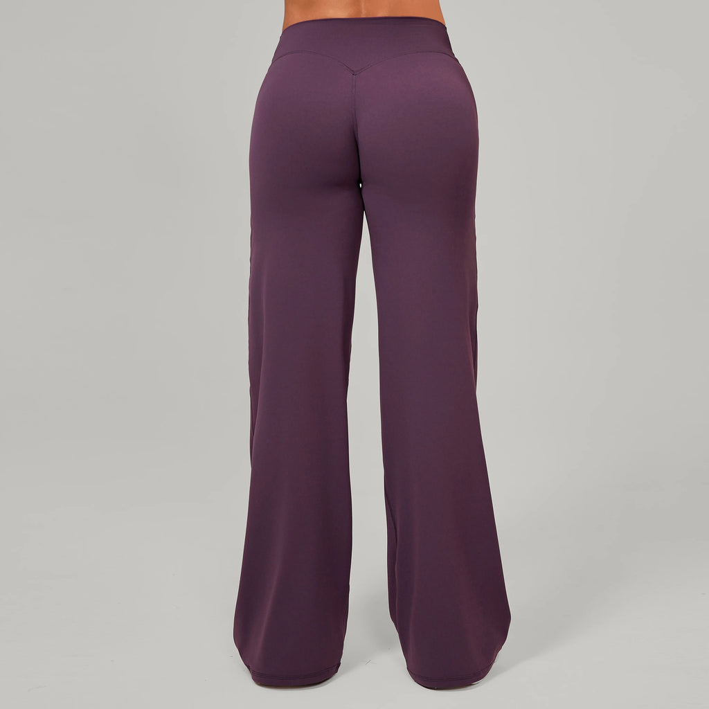 Damen gerade Yoga-Leggings weicher, dehnbarer Stoff Damen-Yogahosen GYM Schweißableitende Eigenschaften Lauf-Sport-Hosen