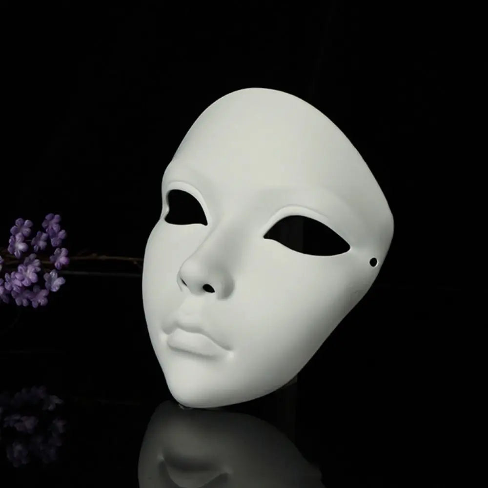 Party Supplies Vollgesichts-Cosplay Geisha Maske Blumen-Verkleidung Hanfu Cosplay Maske Maskerade Gruselige japanische Maske Kinder