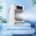 Mini-Klimaanlage Luftkühler Ventilator Tragbarer Wasserkühlungsventilator Mobile Klimaanlage für Zimmer, Büro, Autos