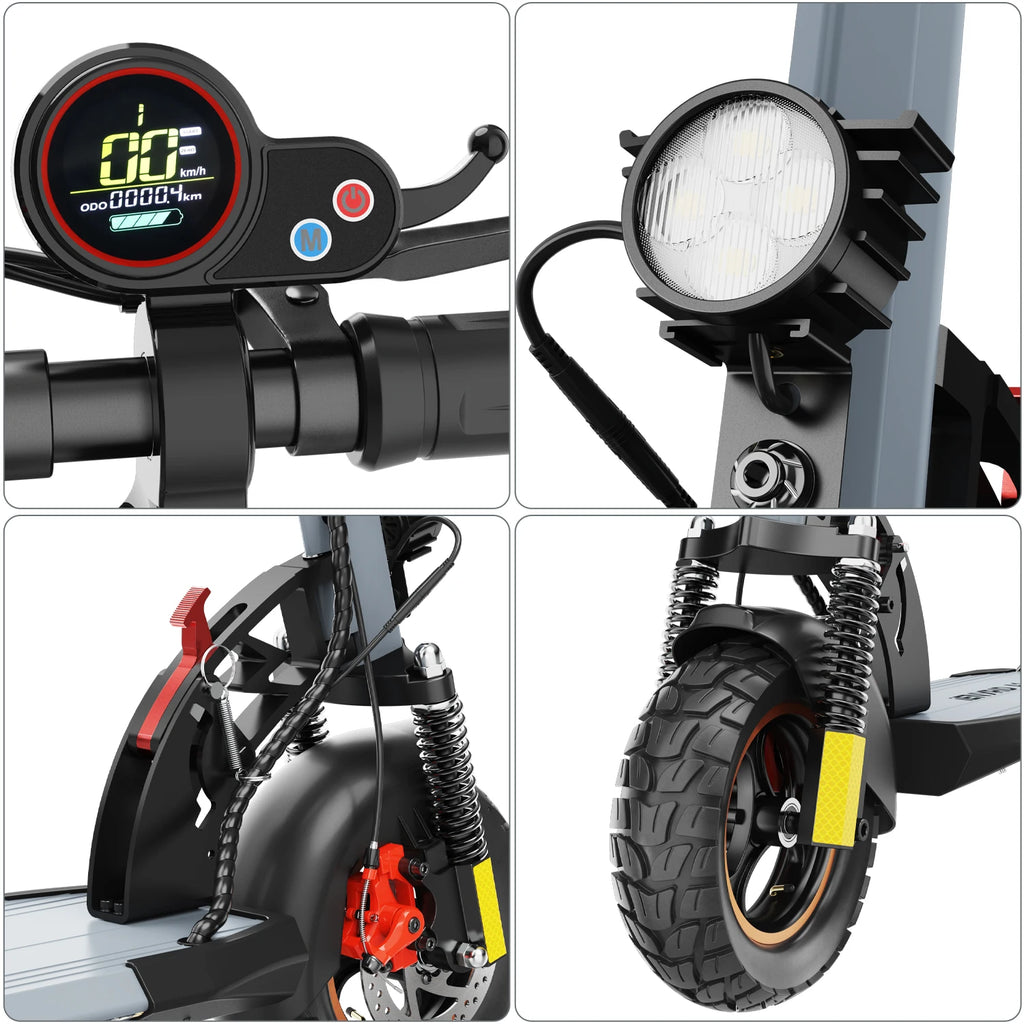 Polnisches Lager. Schnelle Lieferung E-Scooter iENYRID A1 Elektroroller für Erwachsene, leicht für tägliche Pendelfahrten, Dual Sho