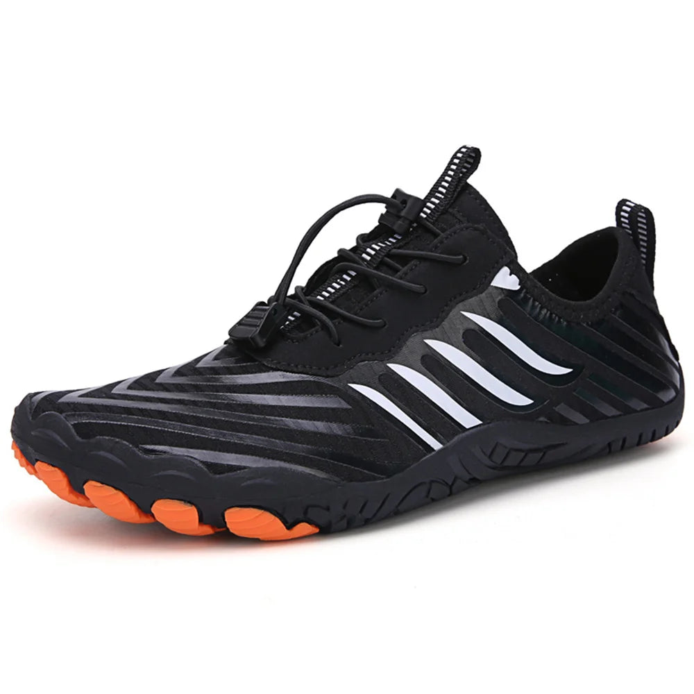 Unisex-Schnelltrocknende Wasserschuhe Herren Damen Bunte Strand-Schwimm-Surf-Wasserschuhe Paar Barfuß-Upstream-Sneaker