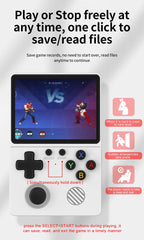 Neue Handheld-Spielekonsole mit Multi-Plattform-Unterstützung, HD-IPS-Bildschirm, 3D-Joystick, ergonomische Spielekonsole GB350