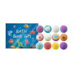 16tlg. Badebomben-Set für Kinder, handgemacht, natürlich, Mega-Blasen, Überraschung, hautfreundlich, lustiges Bade-Set, Ozeanspielzeug-Geschenk