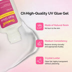 Acryl-Nagelset Starter-Set Acrylpulver mit UV-Licht Professionelle Werkzeuge mit Dekoration für Anfänger Heim-Salon Geschenke