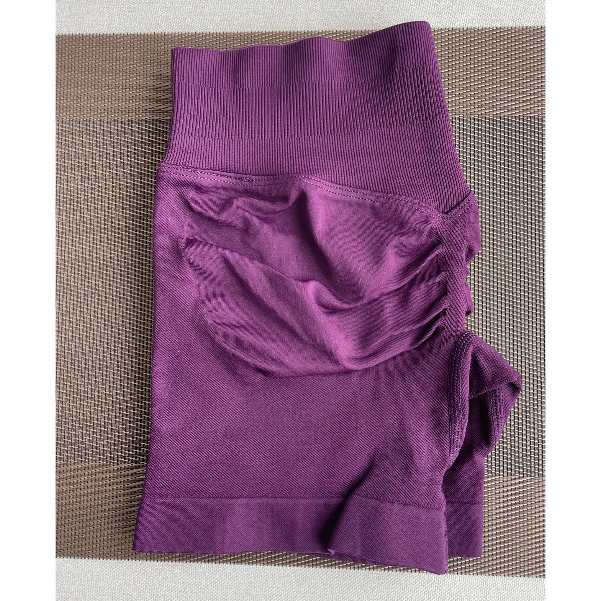 TKITK Shorts Nahtlose Yogahosen Damen Fitness Outfits Shark Bite Shorts für Fitnessstudio Laufen Radfahren Leggings
