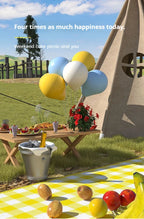 Dicke wasserdichte Picknickmatte, tragbare, faltbare Bodendecke für Camping, Wandern, Strand, Rasen, Outdoor-Aktivitäten, feuchtigkeitsbeständig