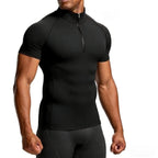 Kompressions-T-Shirt Herren Sommer Sportbekleidung Homme Tops T-Shirt Training Sportkleidung Gym Fitness Trikot Tights Running T-Shirt Herren