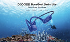 DOOGEE BoneBeat Swim Lite Knochenschall-Sportkopfhörer Bluetooth 5.4 Drahtloser Ohrhörer Wasserdichtes Headset zum Schwimmen