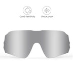ROCKBROS Fahrrad Polarisierte Brille MTB Rennrad Sonnenbrille UV400 Fahrrad Sonnenschutz Leicht Unisex Fahrrad Sportausrüstung