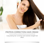 250g Keratin-Glättende Haarmaske Haare wiederherstellen, weicher machen, Glanz verleihen, Glätteisen Tiefenreparatur-Conditioner für trockenes, geschädigtes, krauses Haar
