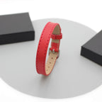 20 Stück 10 mm Armband aus echtem Leder für Damen, Schiebebuchstaben-Anhänger, Armband zur Schmuckherstellung, DIY, Haustierhalsband, Schlüsselband