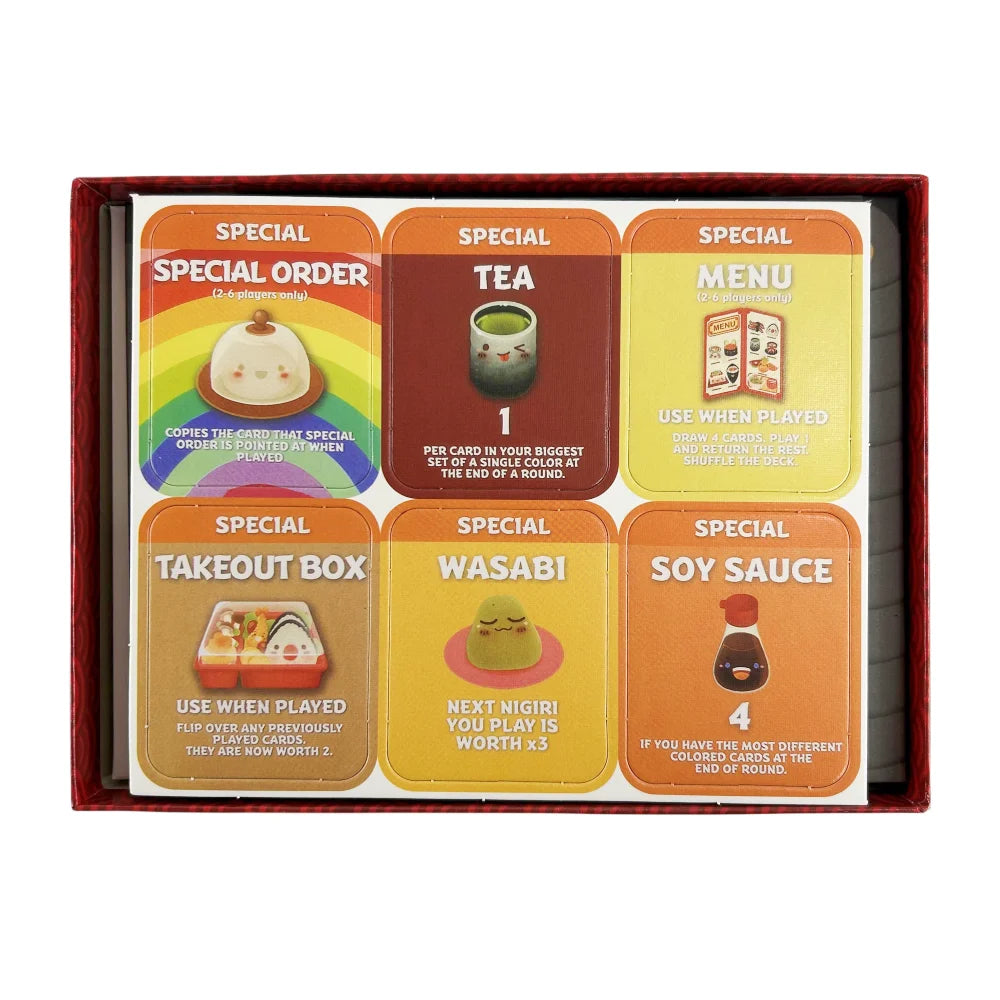 Sushi Go Party Familienspiel Kartenspiel,Lustiges Kartenspiel,Party-Deck