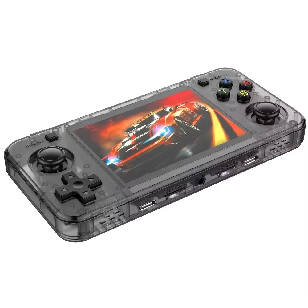 R36S Retro Handheld-Videospielkonsole Linux-System 3,5 Zoll IPS-Bildschirm Tragbarer Taschen-Videoplayer R35S 64GB 15000 Spiele