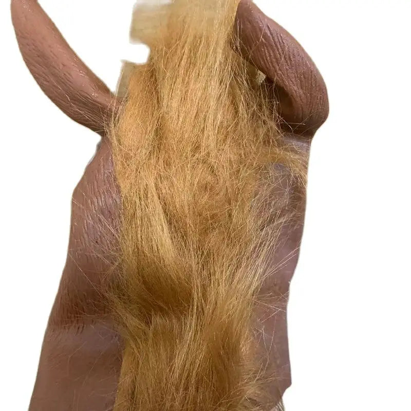 Herren Braunes Pferd Masken Mädchen Lustige Pferdekopfmaske Latex Tiermaske Neuheit Halloween Cosplay Kostüme Kopfbedeckung Mascara De Latex