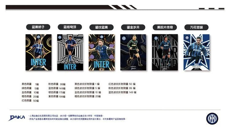Wholesale Daka 2025-2026 Collection Cards Top Audience Machester Cuty Juventus Ac Milan Internazionale Milano Football Star Toy