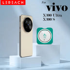 Lereach für VIVO X300 Ultra X300S Selbstpositionierender Rahmen Gehärtetes Glas Kameraobjektivschutz Anti-Kratz-Folie