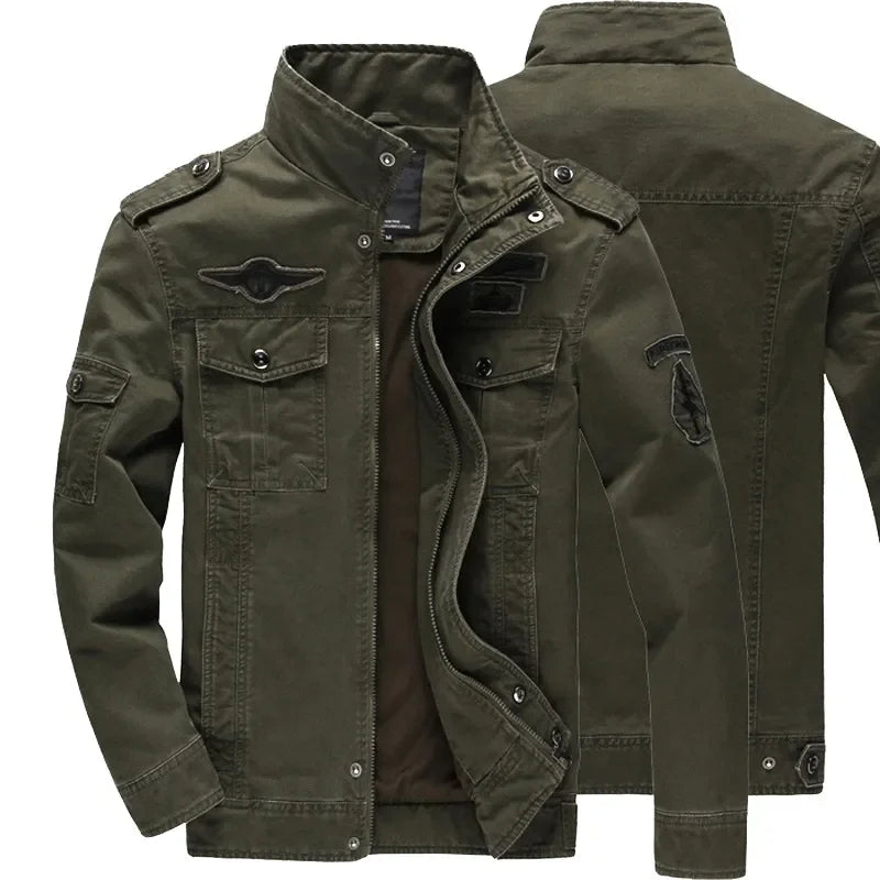 2024 neue Frühling Herbst Herren Bomberjacke Lässige Taktische Mäntel für Herren Baseball Schlanke Outdoor Windbreaker Werkzeugjacken
