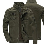 2024 neue Frühling Herbst Herren Bomberjacke Lässige Taktische Mäntel für Herren Baseball Schlanke Outdoor Windbreaker Werkzeugjacken