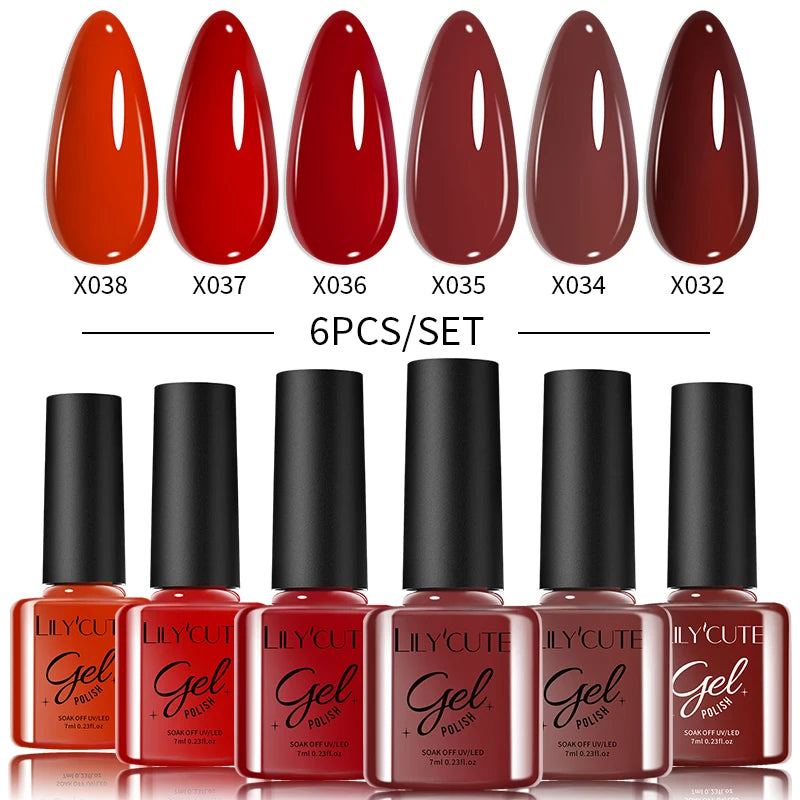 LILYCUTE Nagelgel-Politur-Set, Rosa Grün, Frühling, DIY-Nagelkunst-Design, lang anhaltend, Soak Off UV Gel, Maniküre, Malgel, Vernis-Kit