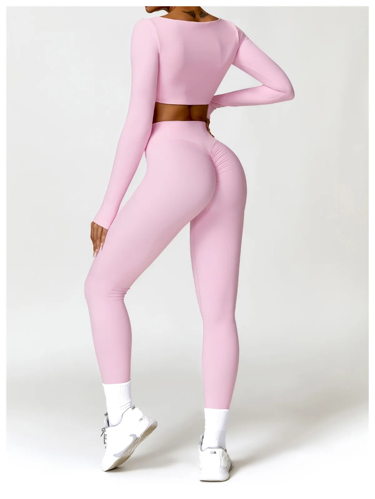 Neue Sommer High Waist Sport Leggings Damen Stretch Gymnastikhose Damen Lauf-Workout-Leggings Weibliche weiche Strumpfhose Push Up Yoga Hose