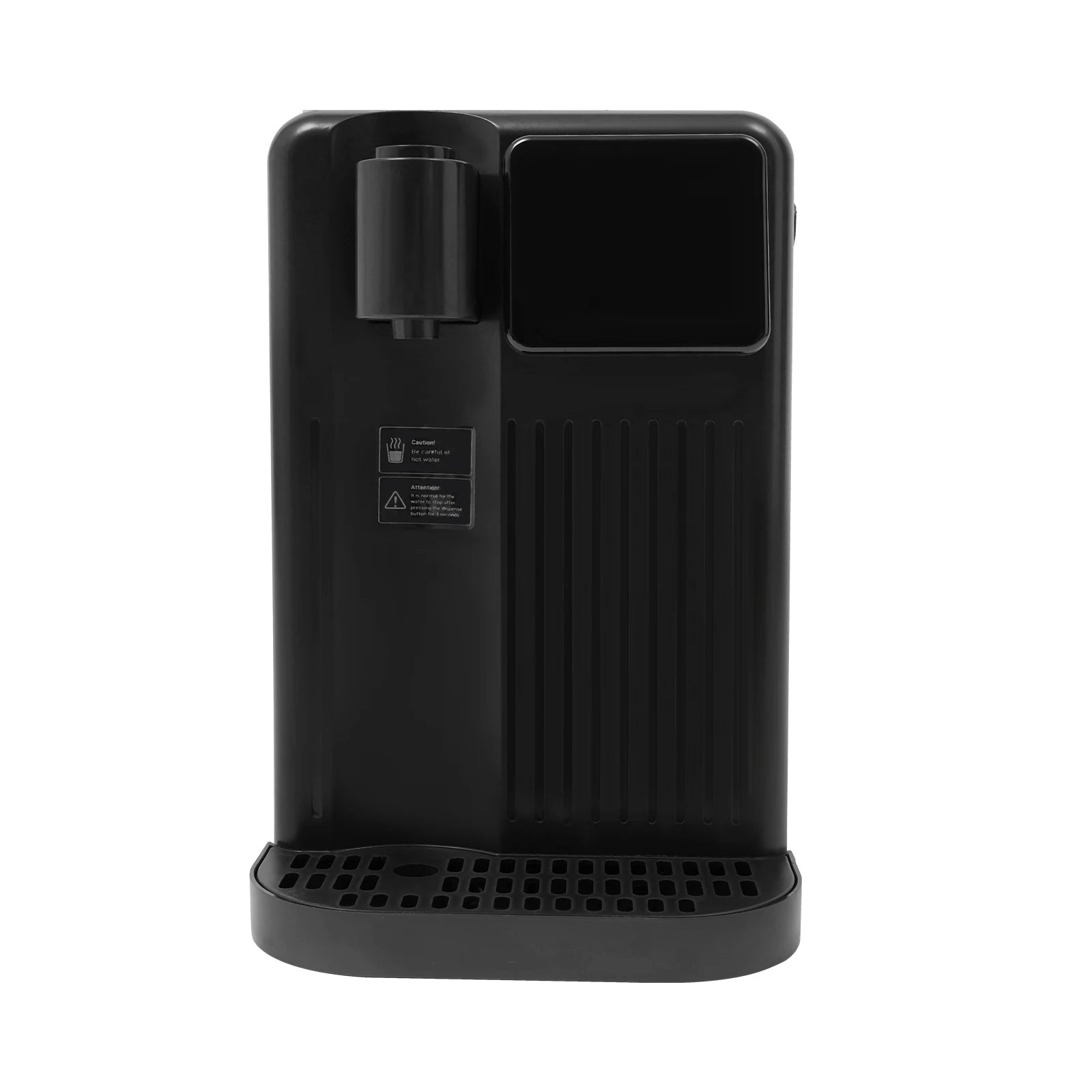 1700W 3L Sofort-Heißwasserspender 3s Heizung LED Touchscreen Wasserkocher 25-99°C Temperaturregelung EU Stecker für Zuhause Büro Schwarz