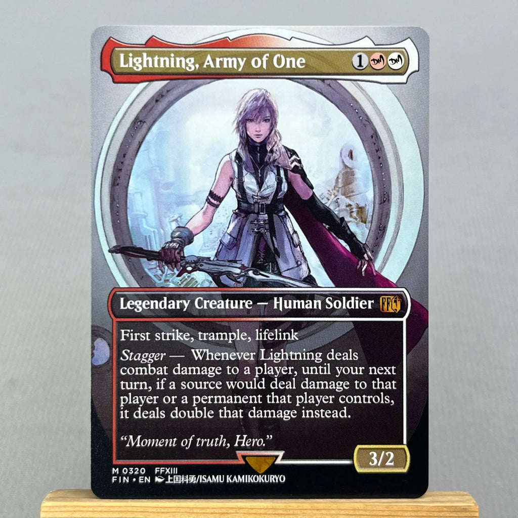 FIN PSS5 FCA HOLO14-001 Tcg proxy magical cards Sephiroth, legendärer SOLDAT Vivi Ornitier Cloud, Söldner aus Midgar Versammlung