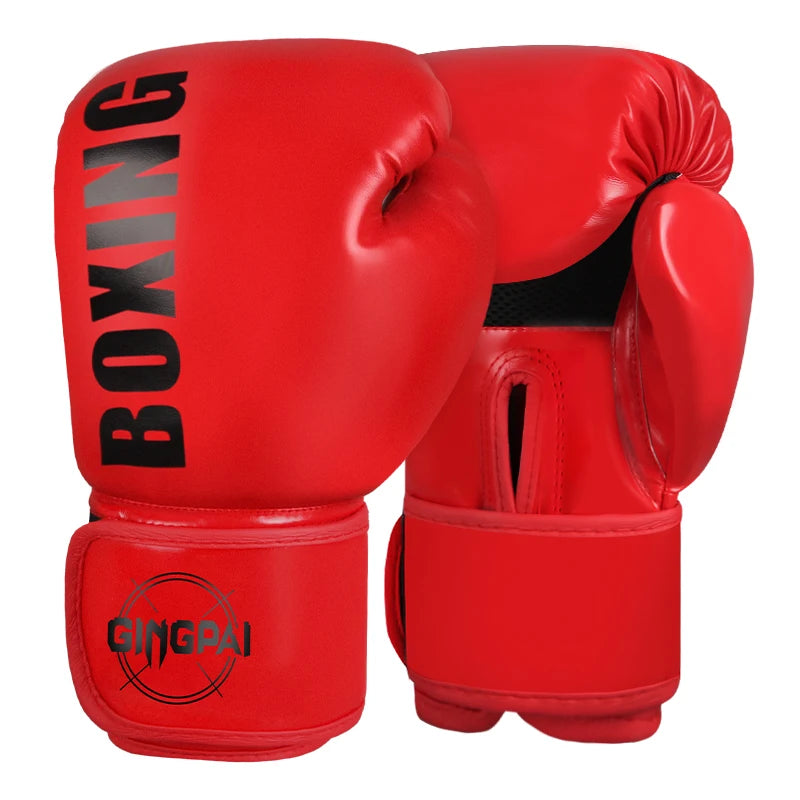 6/8/10/12oz Boxhandschuhe Professionelle Erwachsene Sanda Muay Thai Kampfhandschuhe für Männer und Frauen Trainings-Sandsack Free Fight MMA