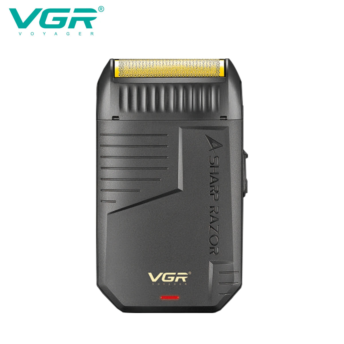 VGR Rasierer Wiederaufladbarer Rasierer Professioneller Bartschneider Elektrischer Trimmer Schwingrasierer Finishing Shaver für Herren V-375