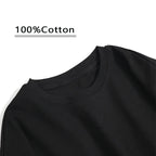 Hochwertiges weißes T-Shirt mit Arch-Print, Kurzarm, lässiger Rundhals, Sommer, Grafikmuster, lockere Passform für Männer und Frauen