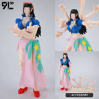9L3D Gedruckte Anime One Piece Naruto Demon Slayer Dummy13 Lucky T13 Bewegliche Shapeshift Actionfiguren Mannequin Spielzeug Sammlerstücke