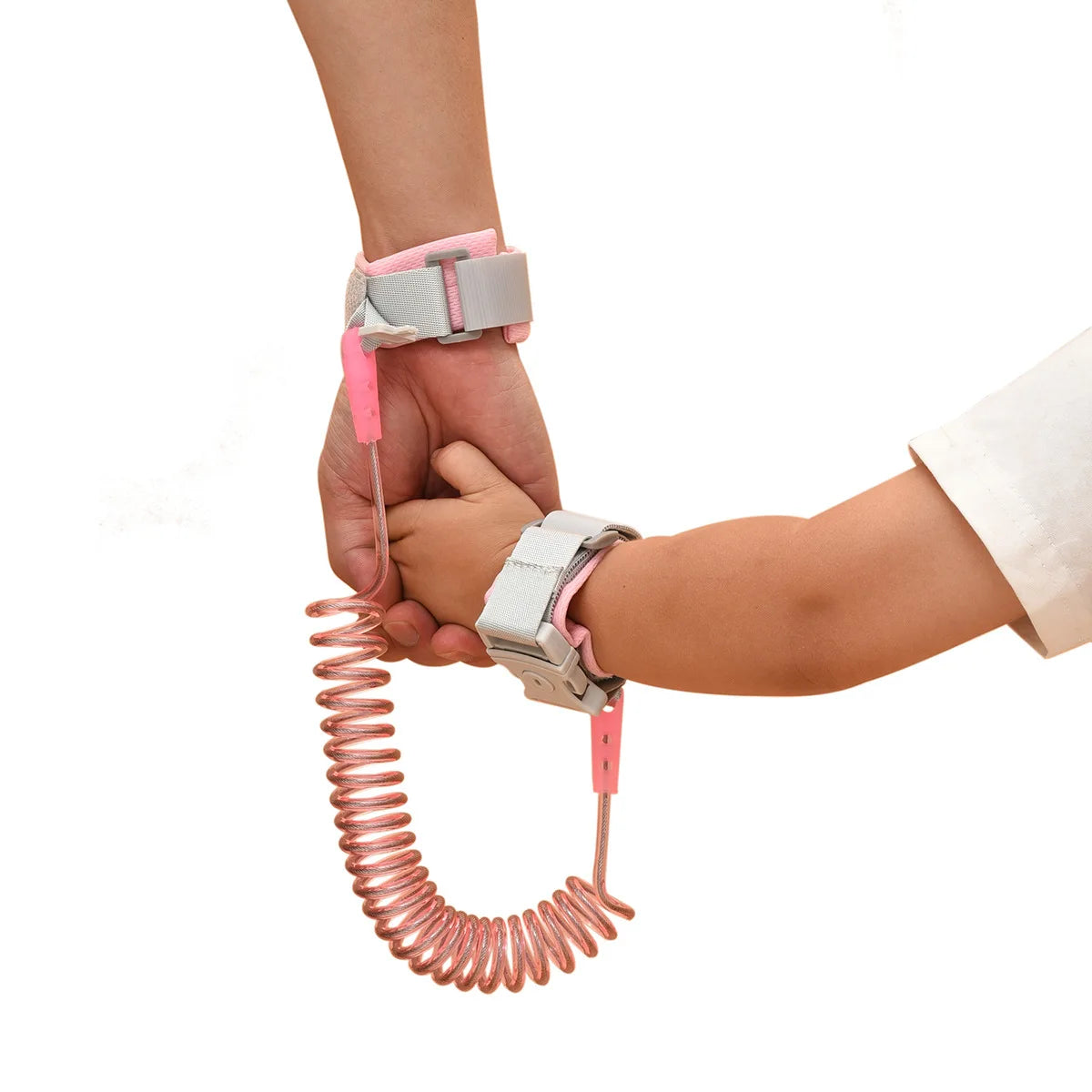 Babysicherheit 2M Anti-Verlust-Traktionsseil für Kinder Armband Schloss und Schlüssel Sicherheits-Traktionsgurt für Kinder Reisen Outdoor