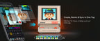 Divoom MiniToo Retro Bluetooth-Lautsprecher Tragbarer Pixel-Display-Musikbox Retro-Computer-Stil Lautsprecher Geschenk