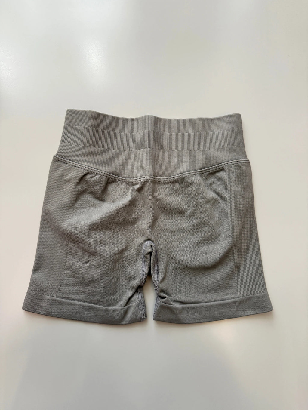 Impact Shorts 4.5" Nahtlos, hochelastisch, niedrig gerippter Bund, dezenter Po-Kontur-Shorts, Fitness Workout Yoga Gym Shorts