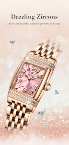 POEDAGAR Elegant Watch For Woman Stainless Steel Quartz Waterproof Ladies Watch High Quality Casual Women's Watches Female Reloj